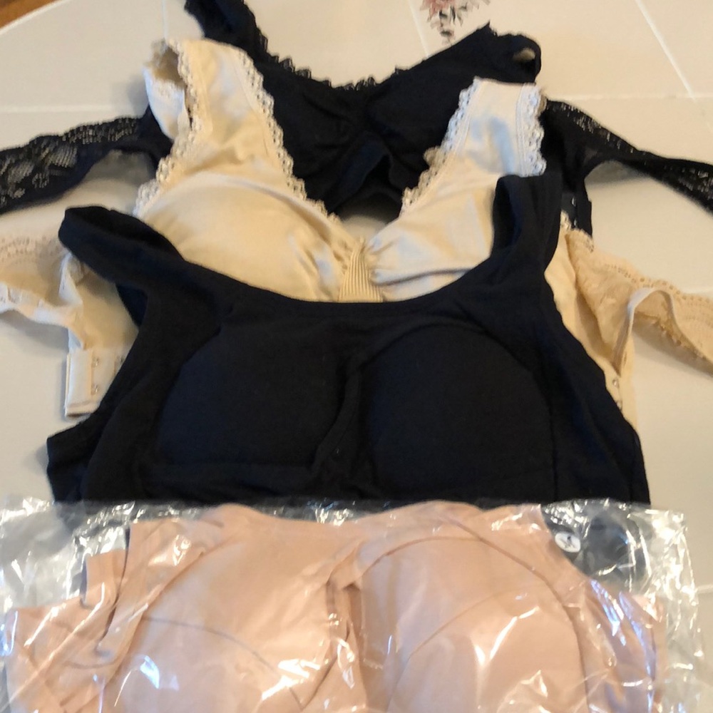 4 pull on bras
